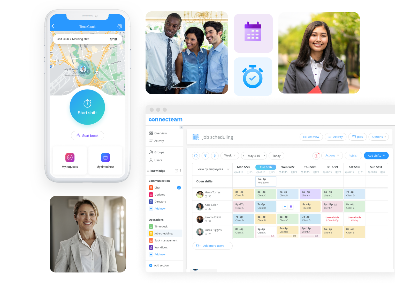 Employee management app for your real estate business