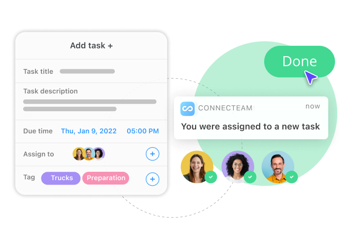 Real-time Execution Updates, Team Reminders and Notifications